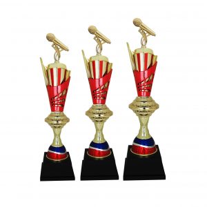Acrylic Trophy Microphone Trophy AC4198