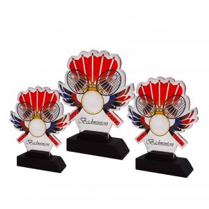 Acrylic Plaques Acrylic Plaque (Badminton) AC4256