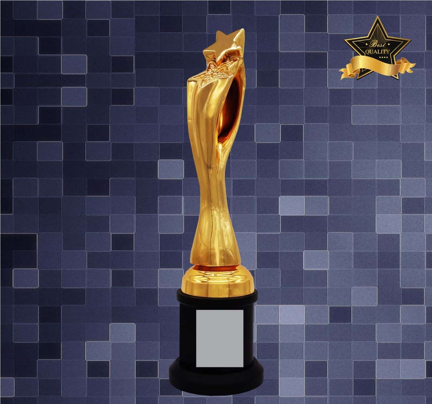 Golden Trophy Star Sculpture Trophy AC4280 Golden Trophy Star Sculpture Trophy AC4280