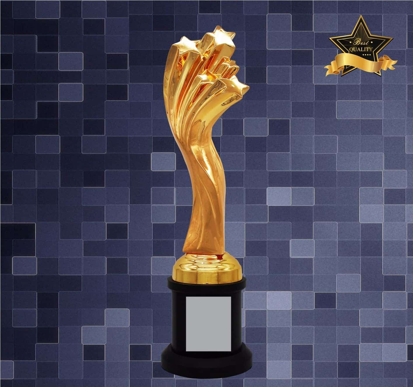 Golden Trophy Star Sculpture Trophy AC4281 Golden Trophy Star Sculpture Trophy AC4281