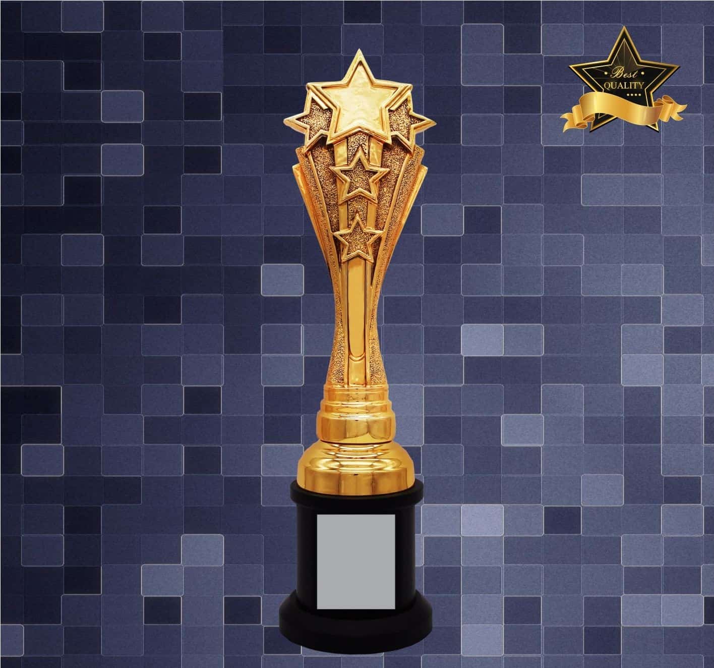 Golden Trophy Star Sculpture Trophy AC4284 Golden Trophy Star Sculpture Trophy AC4284