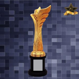 Golden Trophy Sculpture Trophy AC4292