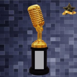 Golden Trophy Sculpture Trophy AC4295