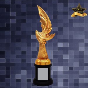 Golden Trophy Sculpture Trophy AC4297
