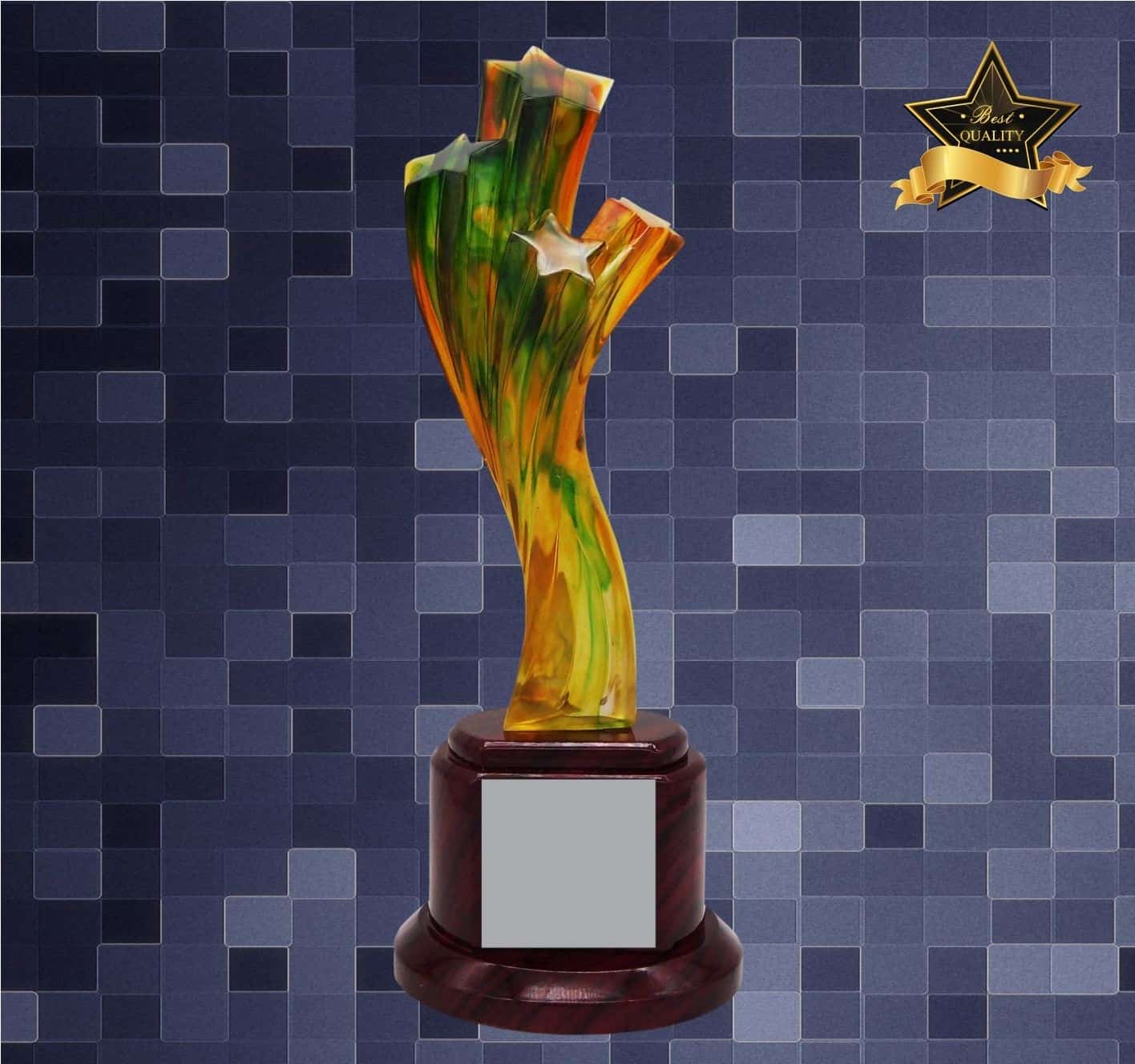 Crystal Trophy Star Sculpture Trophy AC4303 Crystal Trophy Star Sculpture Trophy AC4303