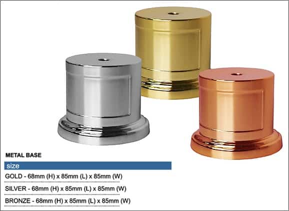 Awards Metal Award Base ACPB006 Awards Metal Award Base ACPB006