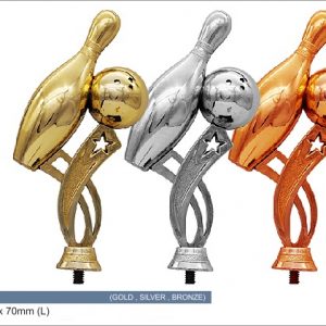 Bowling Trophy Bowling Plastic Trophy ACPF02B