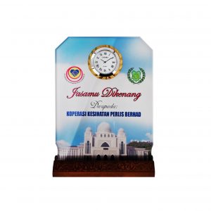 Clock Plaques Crystal Plaque Clock CL2050