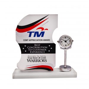 Clock Plaques Crystal Clock Plaque CL2065