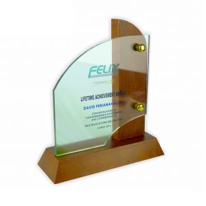 Crystal Plaques Wooden Crystal Plaque CR3007 Crystal Plaques Wooden Crystal Plaque CR3007