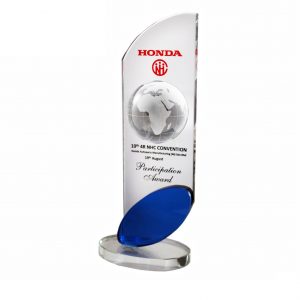 Crystal Plaques Crystal Plaque (Globe) CR3043