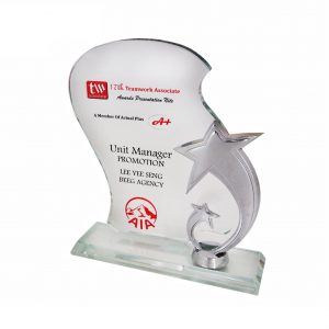 Crystal Plaques Crystal Plaque (Star) CR3052 Crystal Plaques Crystal Plaque (Star) CR3052
