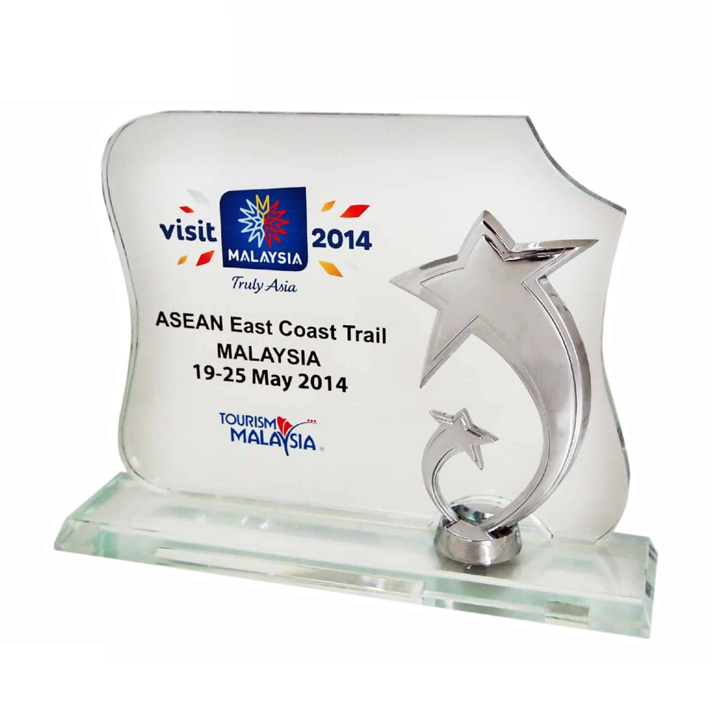 Crystal Plaques Crystal Plaque (Star) CR3053 Crystal Plaques Crystal Plaque (Star) CR3053