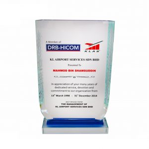 Crystal Plaques Crystal Plaque CR3061