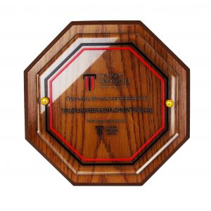 Crystal Plaques Wooden Crystal Plaque CR3062