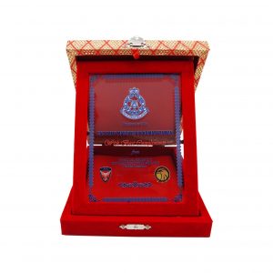 Crystal Plaques Songket Crystal Plaque CR3067