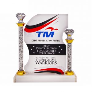 Crystal Plaques Crystal Plaque CR3077