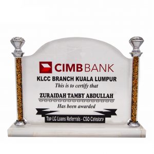 Crystal Plaques Crystal Plaque CR3079