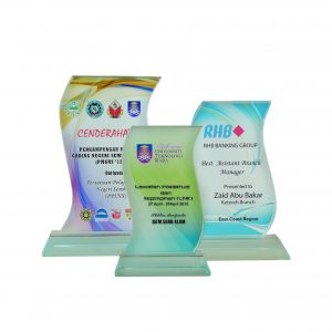 Crystal Plaques Crystal Glass Award CR8001