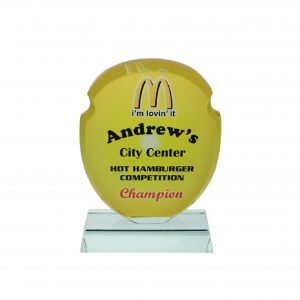 Crystal Plaques Crystal Glass Award CR8015