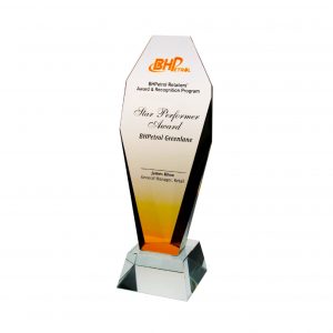 Crystal Plaques Crystal Glass Award CR8053