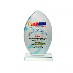 Crystal Plaques Crystal Glass Award CR8060