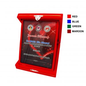 Crystal Plaques Velvet Box Crystal Glass CR8089 Crystal Plaques Velvet Box Crystal Glass CR8089