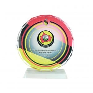 Crystal Plaques Round Crystal Award CR8091 Crystal Plaques Round Crystal Award CR8091