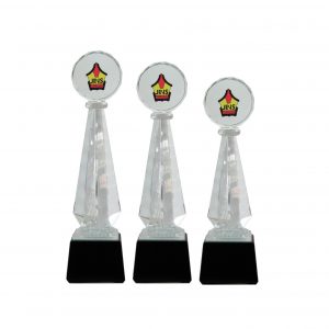 Crystal Trophy Crystal Glass Award CR8125 Crystal Trophy Crystal Glass Award CR8125