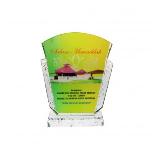 Crystal Plaques Crystal Glass Award CR8129