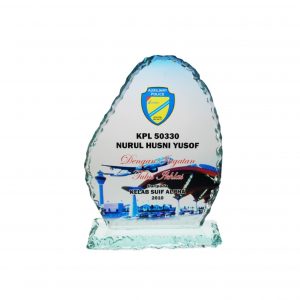 Crystal Plaques Crystal Glass Award CR8132