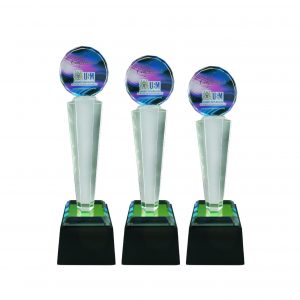 Crystal Trophy Crystal Glass Award CR8186 Crystal Trophy Crystal Glass Award CR8186