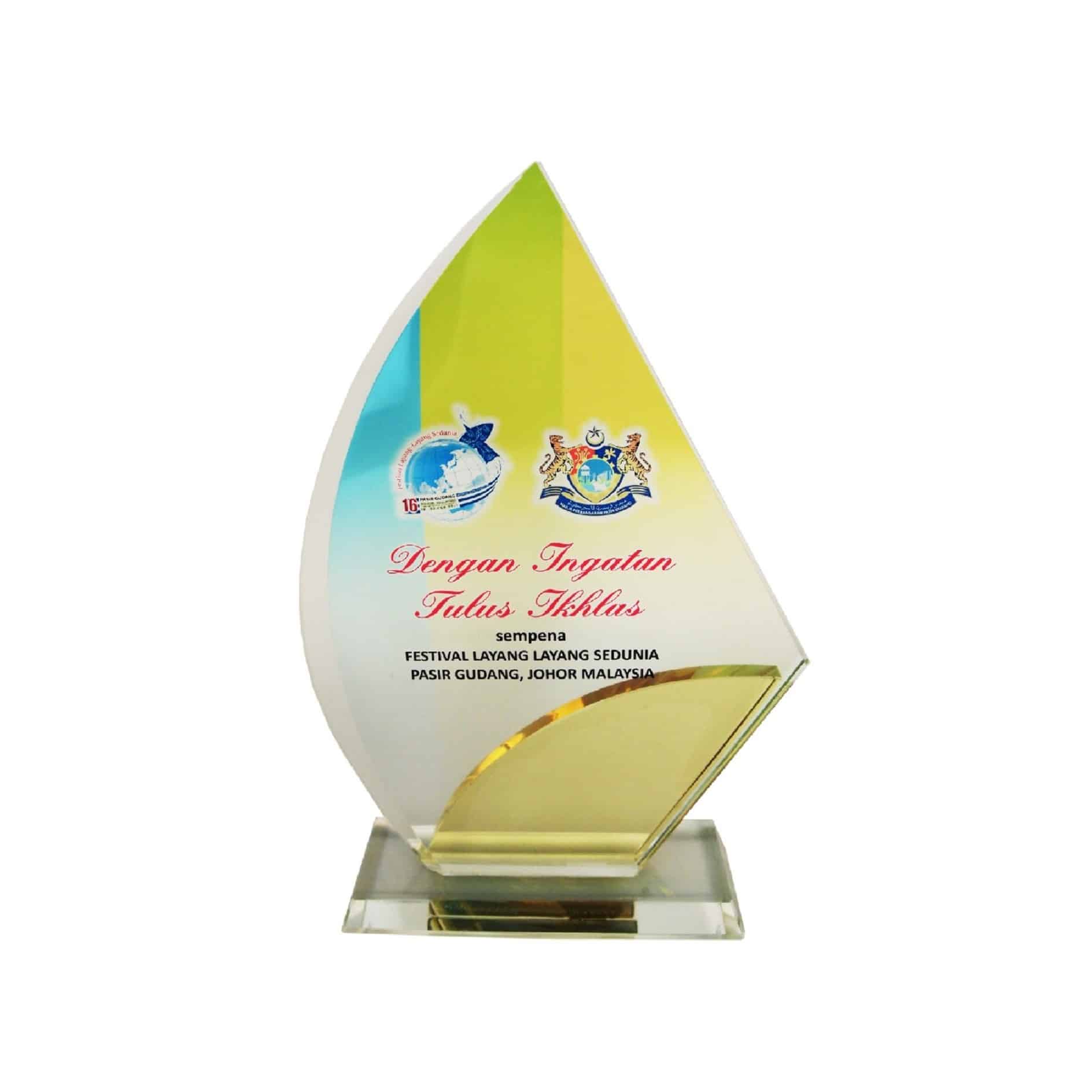 Crystal Plaques Crystal Glass Award CR8194 Crystal Plaques Crystal Glass Award CR8194