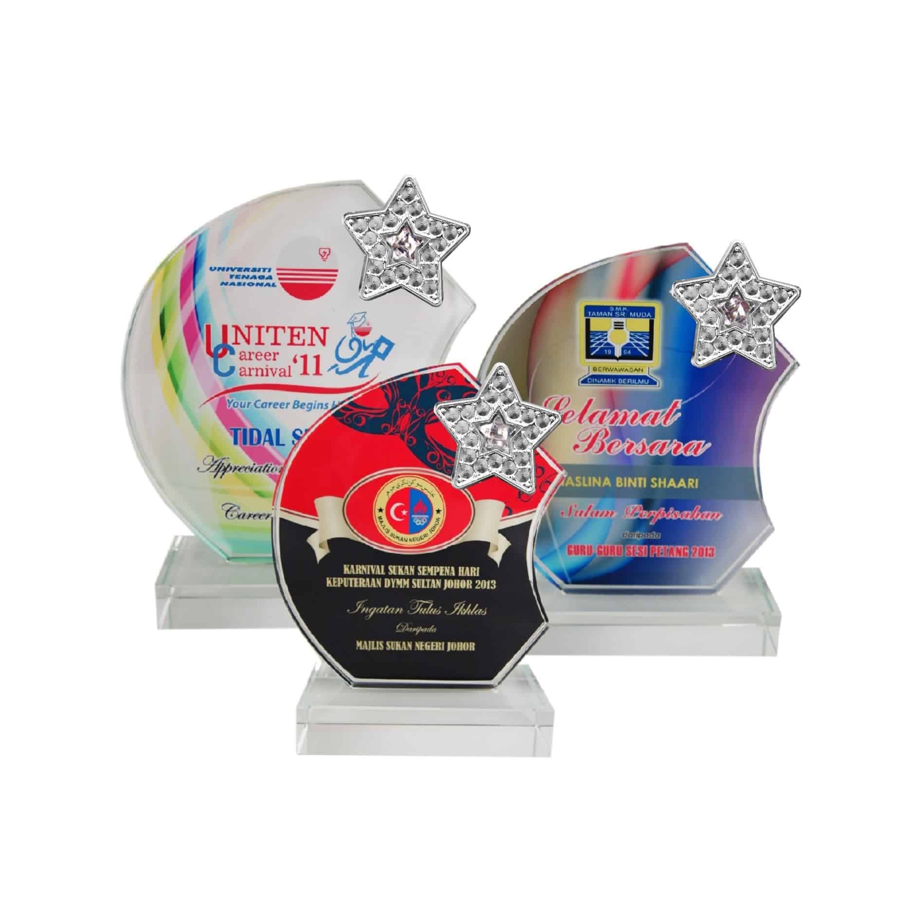 Crystal Plaques Crystal Glass Star Award CR8200 Crystal Plaques Crystal Glass Star Award CR8200
