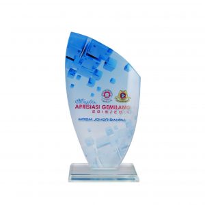 Crystal Plaques Crystal Glass Award CR8220