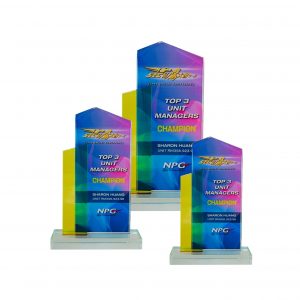 Crystal Plaques Crystal Glass Award CR8251