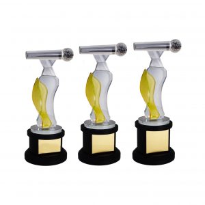 Crystal Trophy Crystal Glass Award (Microphone) CR8263 Crystal Trophy Crystal Glass Award (Microphone) CR8263