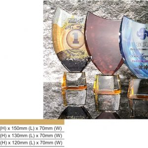 Crystal Plaques Crystal Award CR8310