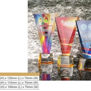 Crystal Plaques Crystal Award CR8312