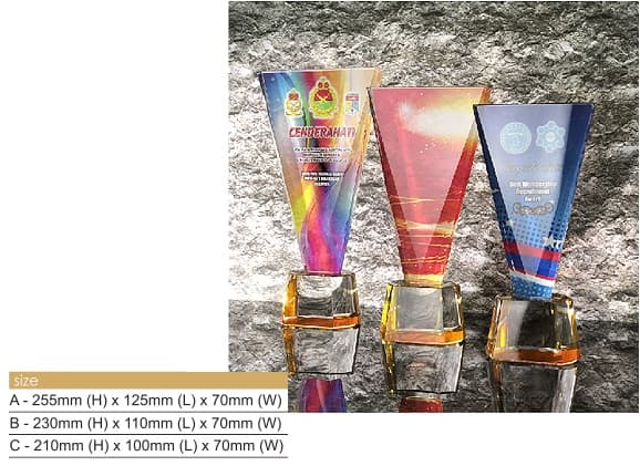 Crystal Plaques Crystal Award CR8312 Crystal Plaques Crystal Award CR8312