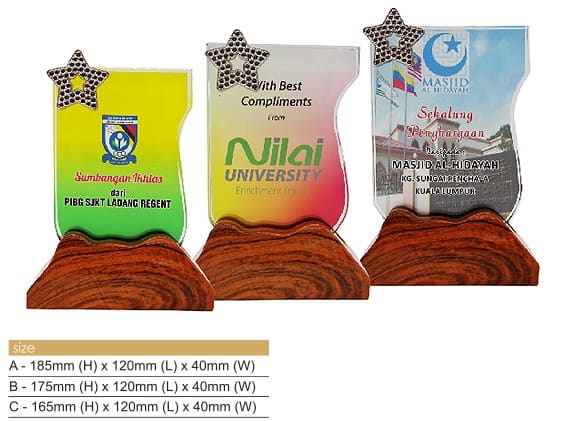 Crystal Plaques Crystal Award CR8319 Crystal Plaques Crystal Award CR8319