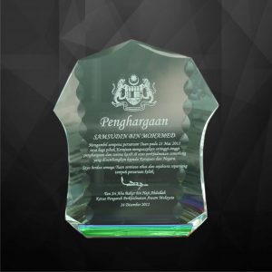 Crystal Plaques Crystal Plaque CR9001
