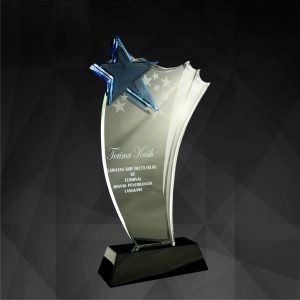 Crystal Plaques Crystal Star Award CR9055