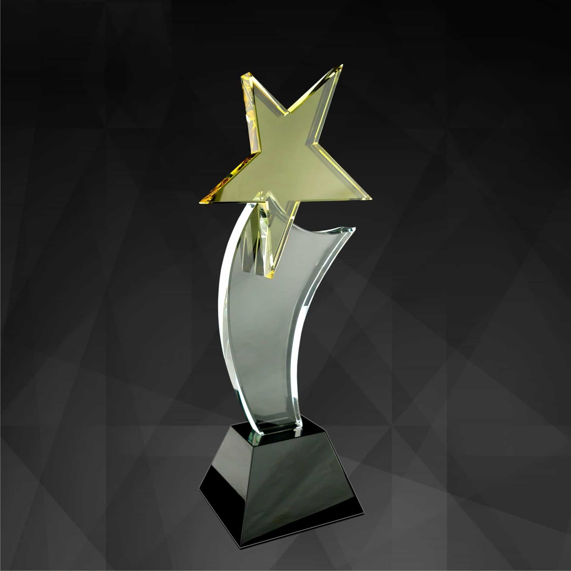 Crystal Plaques Crystal Star Award CR9057 Crystal Plaques Crystal Star Award CR9057