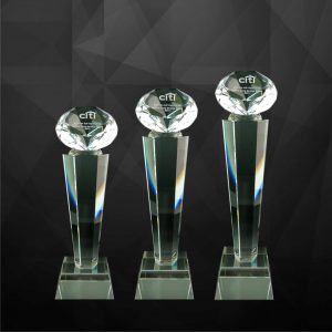 Crystal Trophy Crystal Diamond Trophy CR9095