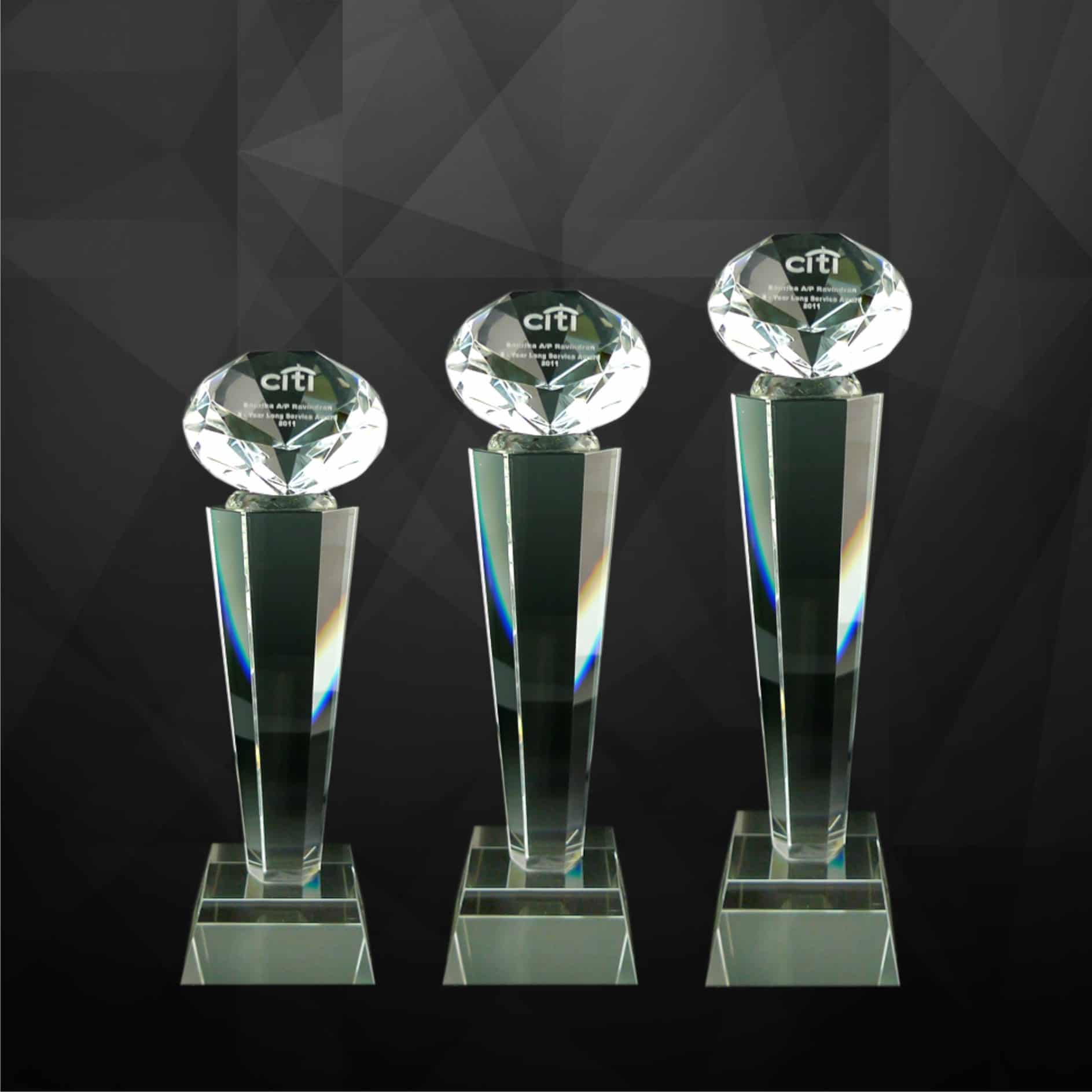 Crystal Trophy Crystal Diamond Trophy CR9095 Crystal Trophy Crystal Diamond Trophy CR9095