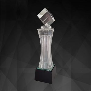 Crystal Trophy Crystal Cube Trophy CR9158