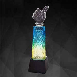 Crystal Trophy Crystal Thumb Trophy CR9184 Crystal Trophy Crystal Thumb Trophy CR9184