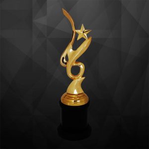 Sculpture Trophy Star Sculpture Award CR9231