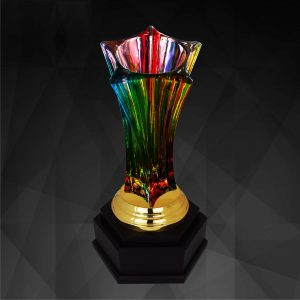 Awards Crystal Vase Trophy CR9242